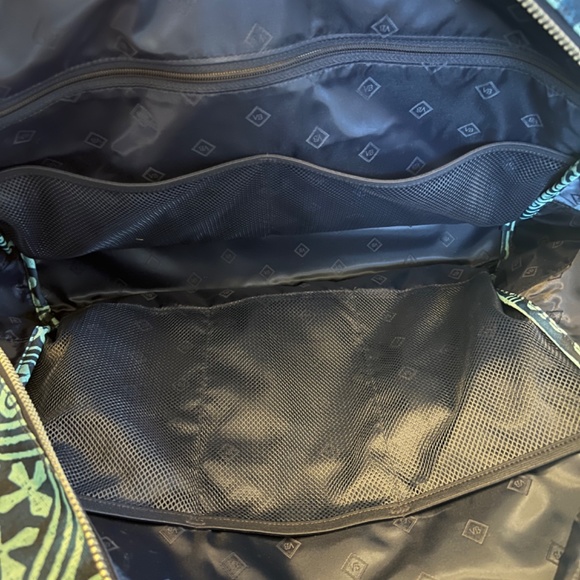 Vera Bradley - Lighten Up Go Anywhere Carry On - Cuban Tiles NWOT - Picture 2 of 6